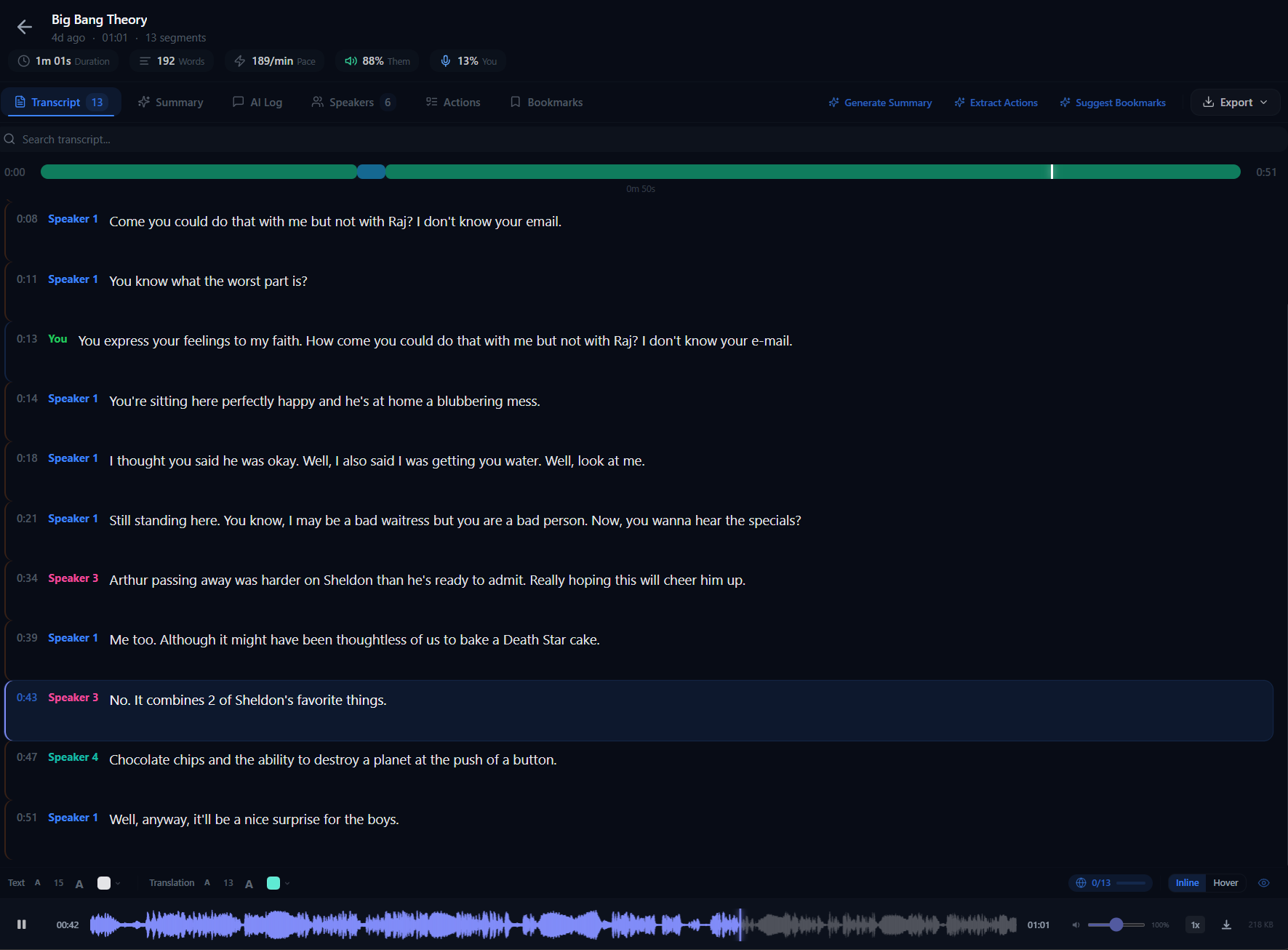 Audio Recording & Playback screenshot