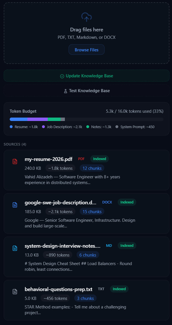 Local RAG Pipeline screenshot
